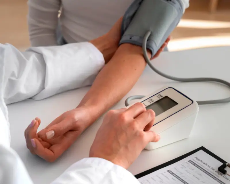 Blood pressure check